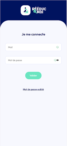 Android application Rééduc&Moi screenshort