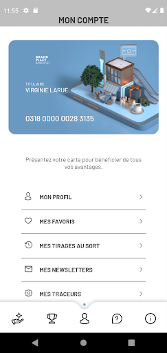 Android application GRAND PLACE & MOI screenshort