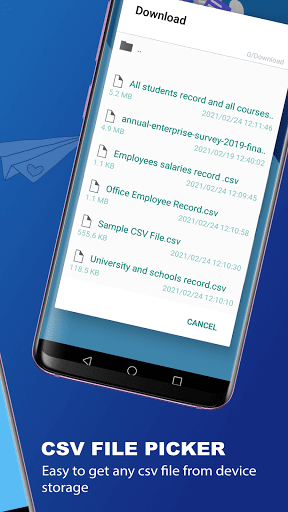 CSV Viewer: CSV File Reader Screen 2