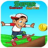 Super Crazy kid Skater Subway™ icon