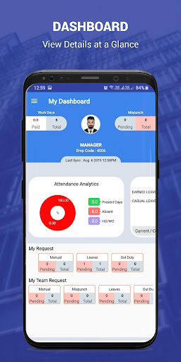 Android application HRXPERT screenshort