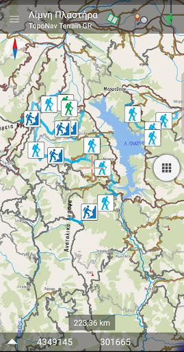 Plastira Lake topoguide