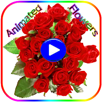Animated Flowers Stickers 2022