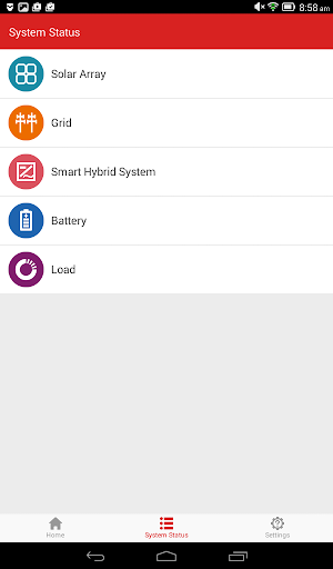 Redback Tech – System Manager Screen 3