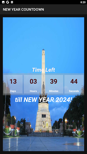 Countdown End of Year Screen 2
