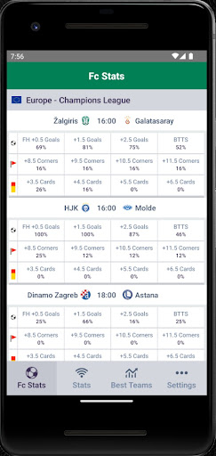 FcStats InPlay Football Alerts