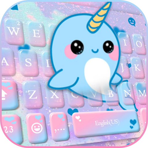 Lovely Unicorn Whale Theme 6.0 Icon