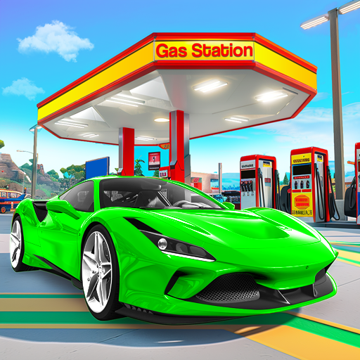 Gas Station Car Mechanic Sim logo