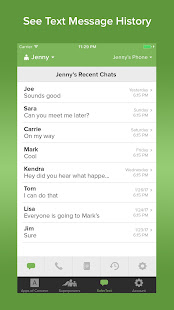 Text Monitoring Parental Control App: SaferKid 1.0.41 screenshots 1