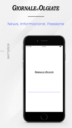 Android application Giornale di Olgiate screenshort