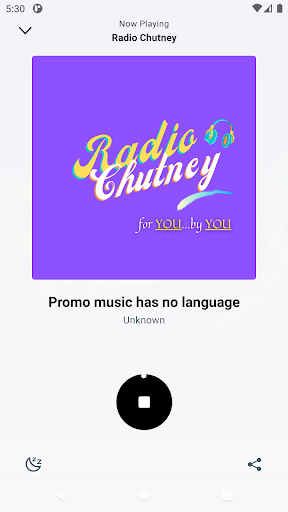 Radio Chutney Screen 2