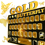 Golden Butterfly Input Theme icon