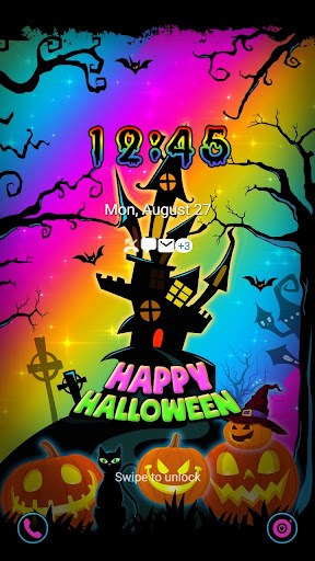 Colorful Halloween - Wallpaper Screen 2