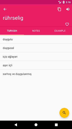 German Turkish Dictionary 2.0.7 screenshots 2