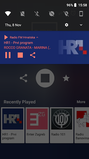 Radio FM Croatia Screen 3