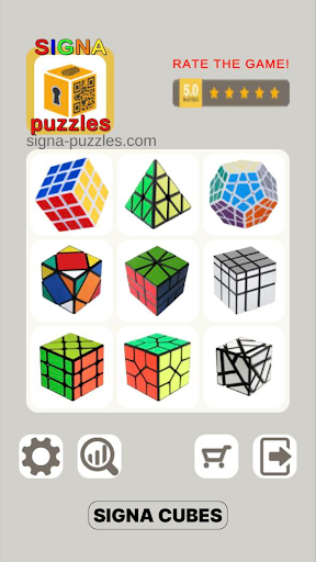 Signa Cubes Screen 2