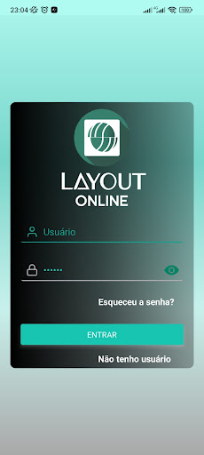 Android application LayoutOnline screenshort