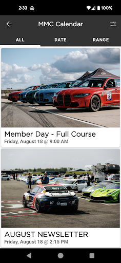 Monticello Motor Club Screen 3