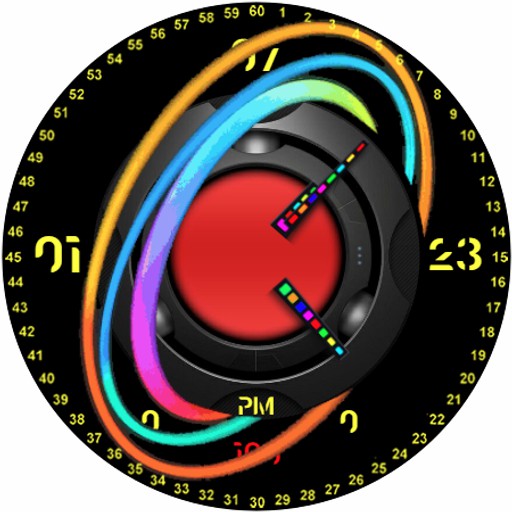 Animated Future Tech WatchFace