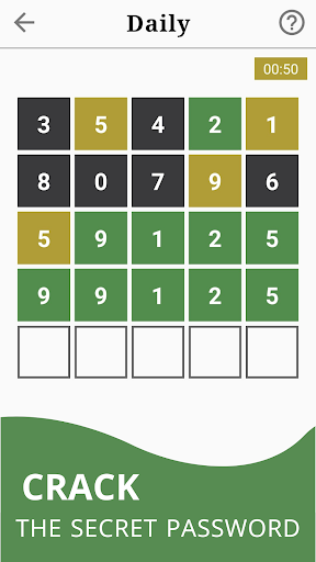 Android application Passwordle: Daily & Unlimited screenshort
