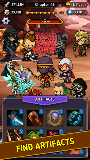 Tap Hero Clicker: Idle RPG - Role Playing - games