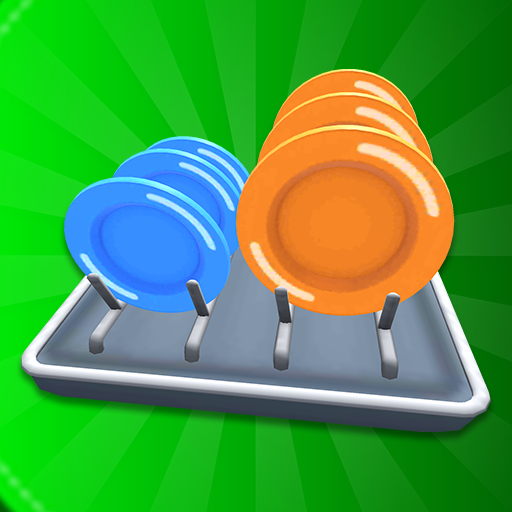 Dish Sort Color Stack Game 3D