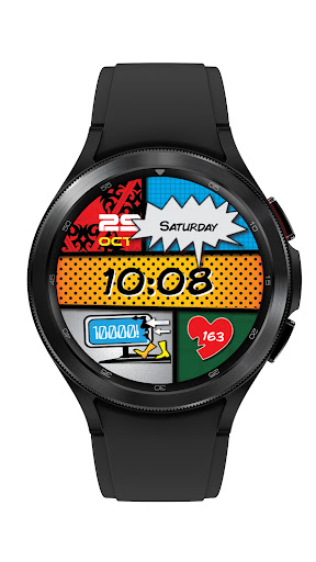 Comic Book Watch Face