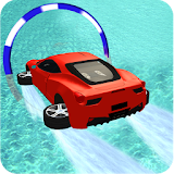 Floating Car: Water Surfer 3D icon
