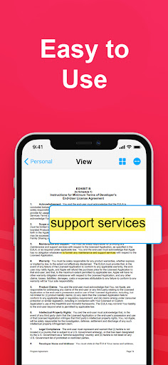 PDF Reader, Converter, Editor Screen 2