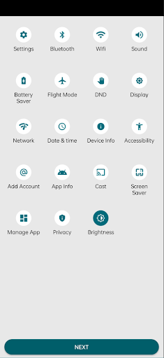Android application All Mobile Settings & Info screenshort