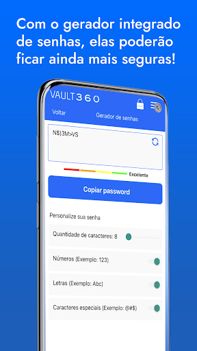 Vault360 Gerenciador de senhas Screen 2