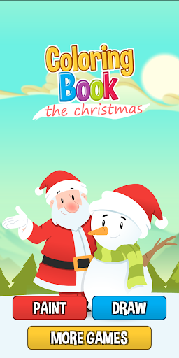 Android application Christmas Coloring Book for Ki screenshort