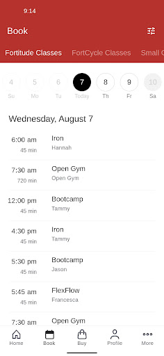 The Fort - Training FortCycle Screen 2