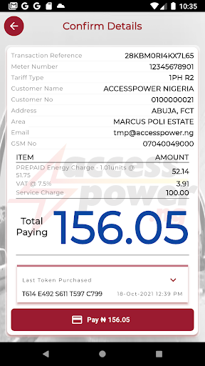 Access Power NG Screen 3