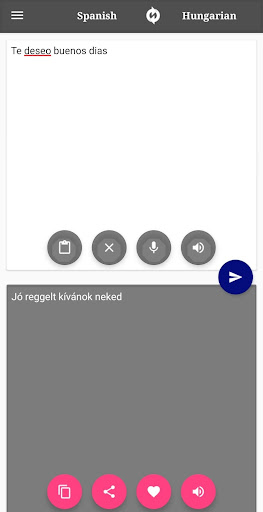 Hungarian - Spanish Translator