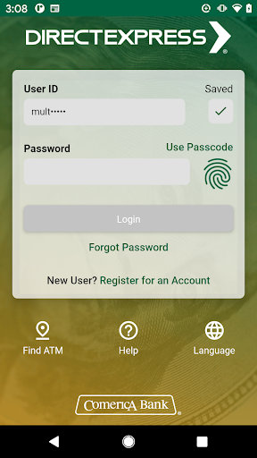 Direct Express® Mobile screenshot