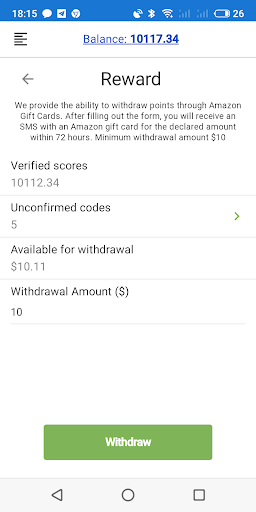 ExtraFob Screen 2