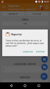Captura 8 Reporte Inspectores android