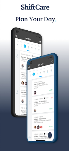 Android application ShiftCare screenshort