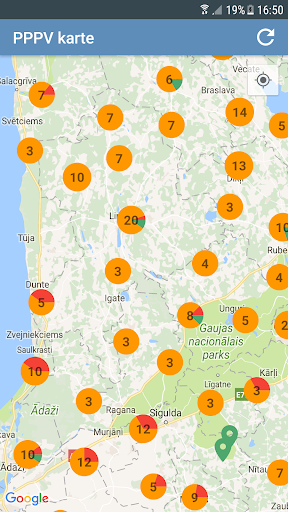 PPPV - piesārņotās vietas Screenshot 3 - AppWisp.com
