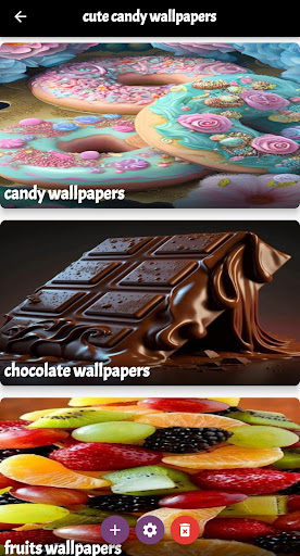 cute candy wallpapers