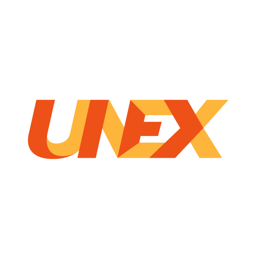 UNEX. UNEX logo. Nova UNEX.
