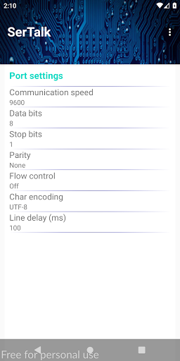 SerTalk Screen 3