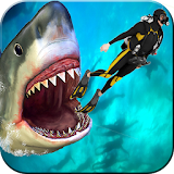 Marine Animal Big Wild Shark icon