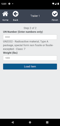 HazMat Informer Screen 3
