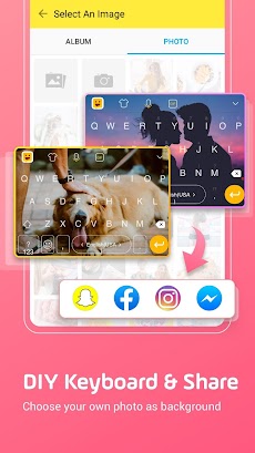 Facemoji Emoji Keyboard Liteのおすすめ画像1