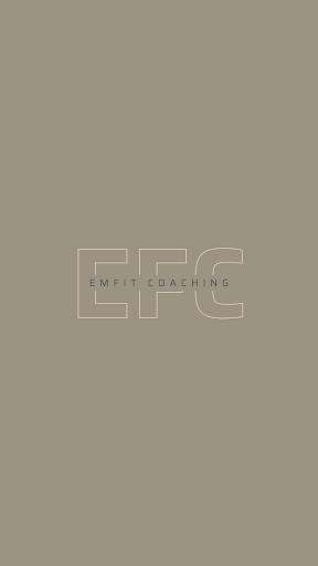 Android application EmFitCoaching screenshort