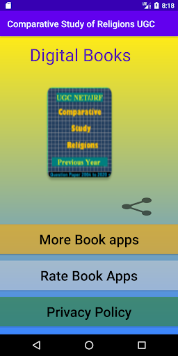 Android application Study of Religions - ugc net screenshort