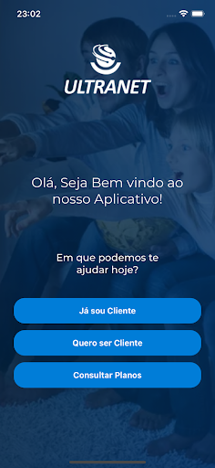 Android application UltraNet screenshort