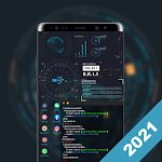 Cover Image of Unduh Hacker HUD - New Launcher 2021 4.7.4 APK